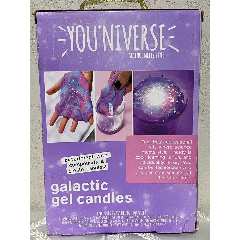 Galactic Gel Candles You Niverse Science Meets Style Horizon Group New